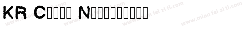 KR Cloud Nine字体转换